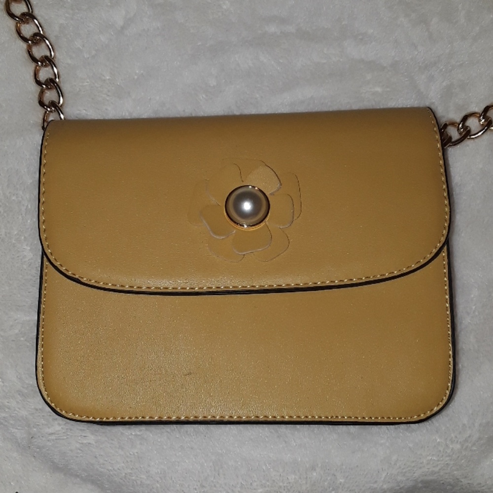 Andrew Marc Yellow Purse